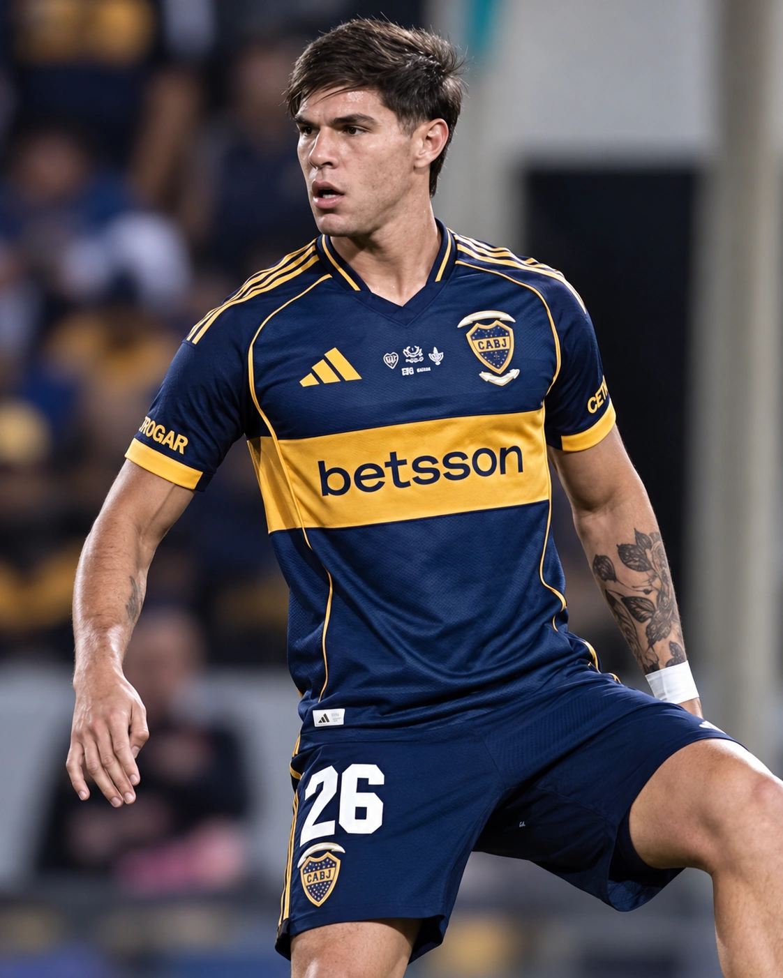 Marco Pellegrino, número 26 de Boca Juniors